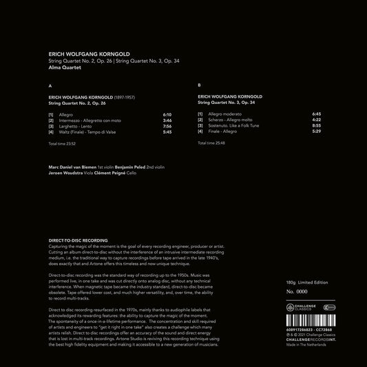 String Quartets Nos. 2 & 3 Alma Quartet