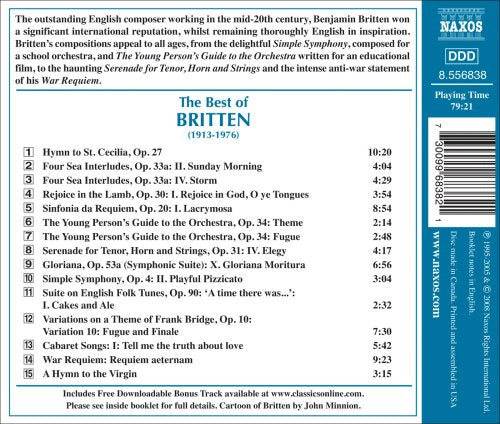 BRITTEN (THE BEST OF)