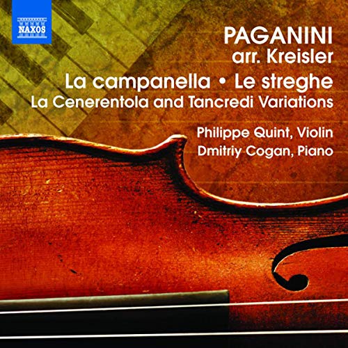 Paganini, arr. Kreisler: La campanella - Le streghe - Variat
