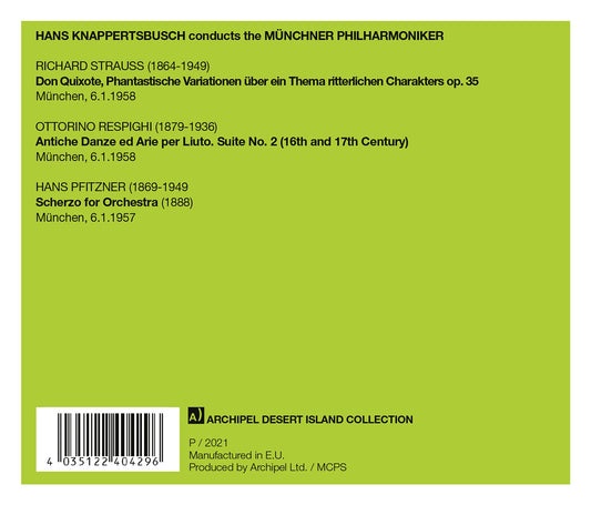 DON QUIXOTE RESPIGHI ANTICHE D
