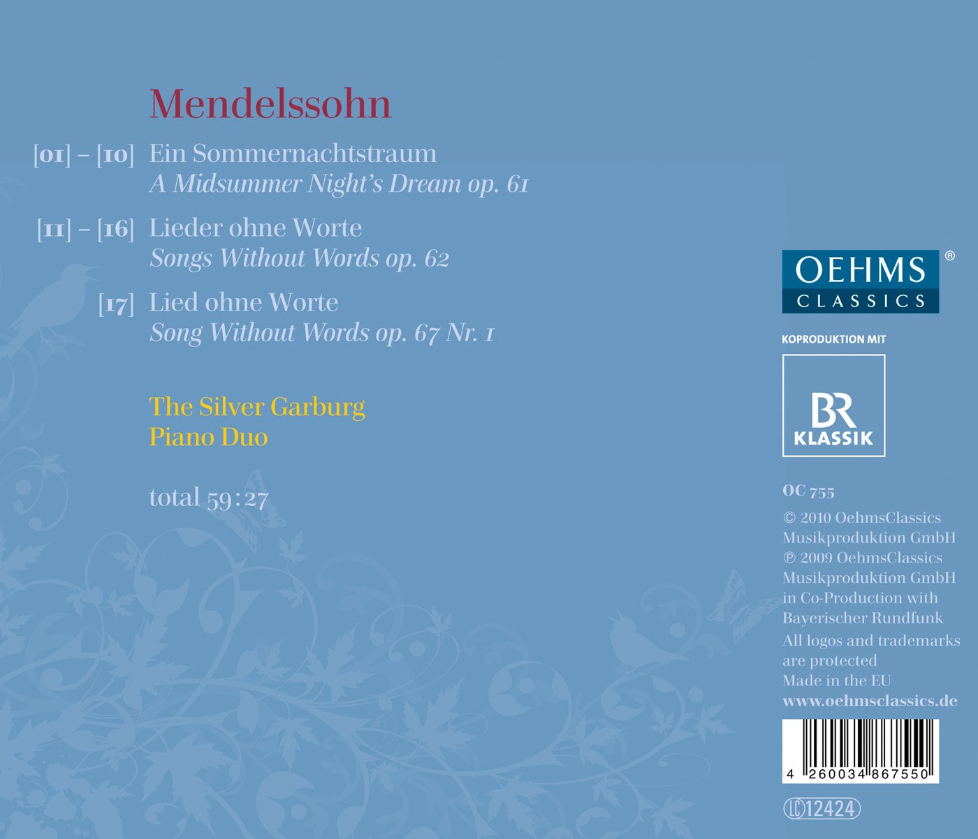 Mendelssohn: A Midsummer Night's Dream