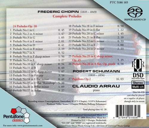 COMPLETE PRELUDES / PAPILLONS