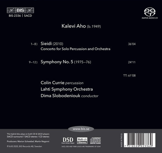 Aho: Sieidi - Symphony No. 5