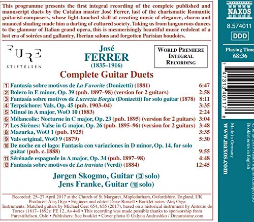 Ferrer: Complete Guitar Duets