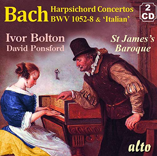 J.S. BACH CONCERTOS FOR HARPSICHORD & STRINGS BWV