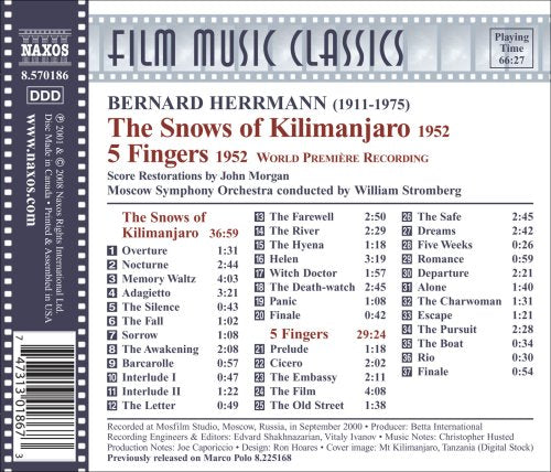 Herrmann: The Snows of Kilimanjaro • 5 Fingers