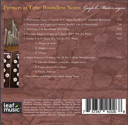 Partners in Time, Pt. 2: Boundless Notes