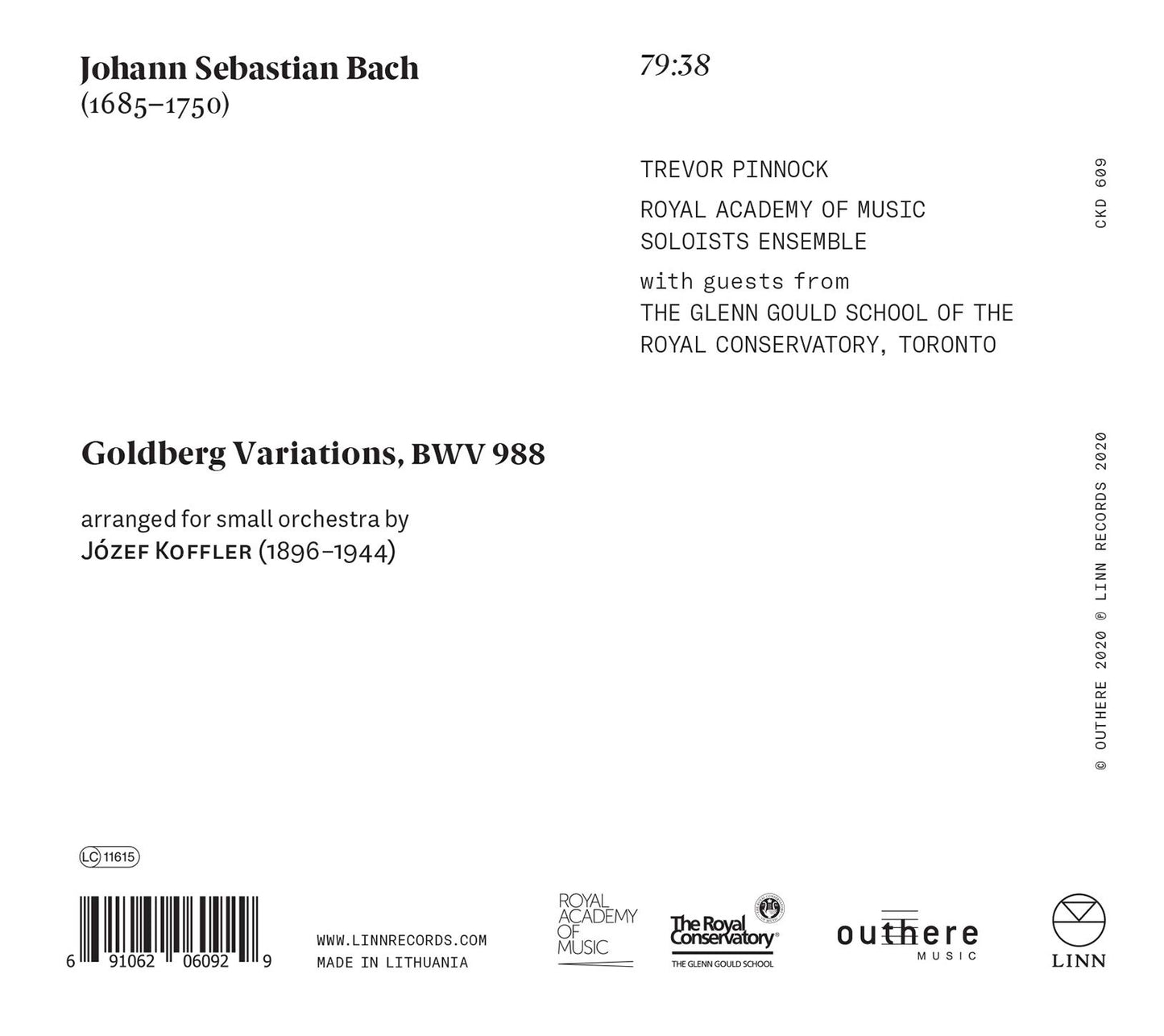 Bach: Goldberg Variations