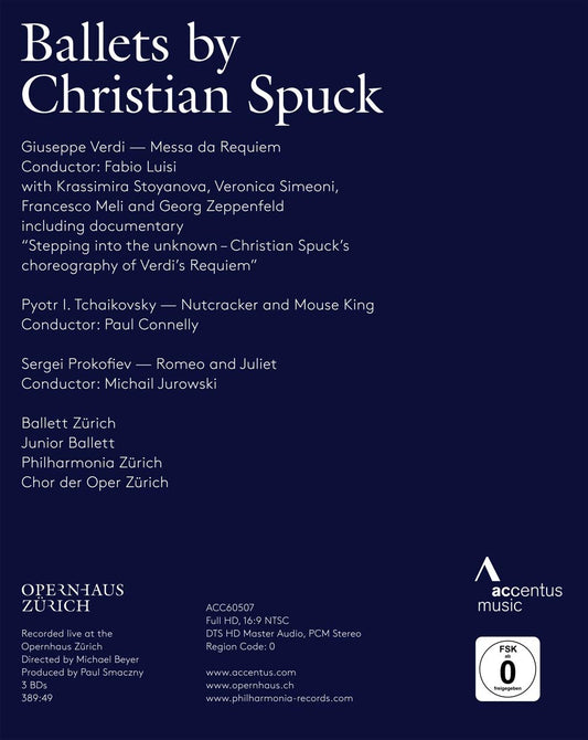 Ballets By Christian Spuck Various