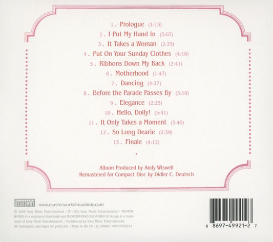 Hello, Dolly! 1964 Broadway Cast