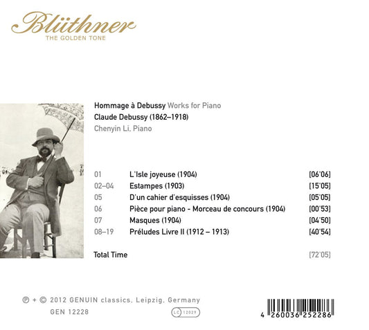 Hommage à Debussy: Works for Piano CD 3