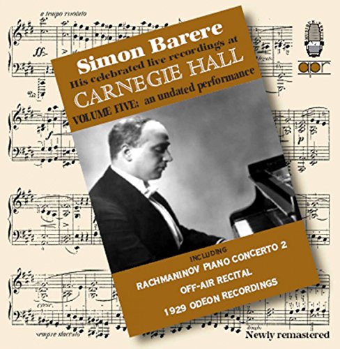 Live Recordings at Carnegie Hall, Vol. 5 (Recorded 1929)
