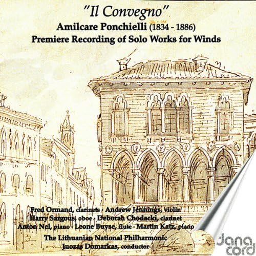 PONCHIELLI, A.: Quartet for Flute, Oboe and 2 Clarinets / Pa