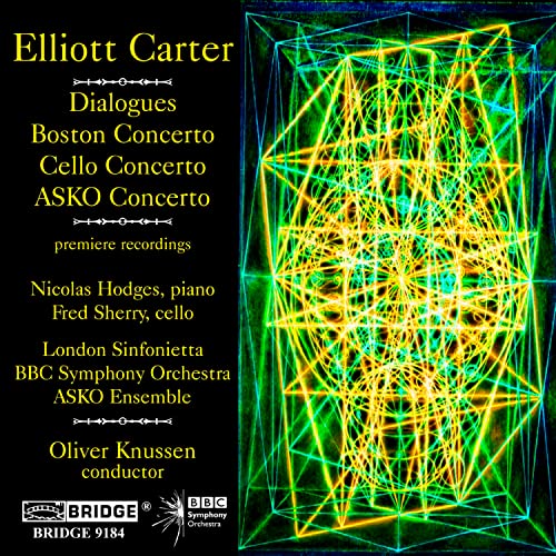 Carter Edition, Vol. 7: Dialogues, Boston Concerto, Cello Co