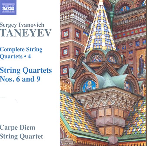 Taneyev: Complete String Quartets, Vol. 4