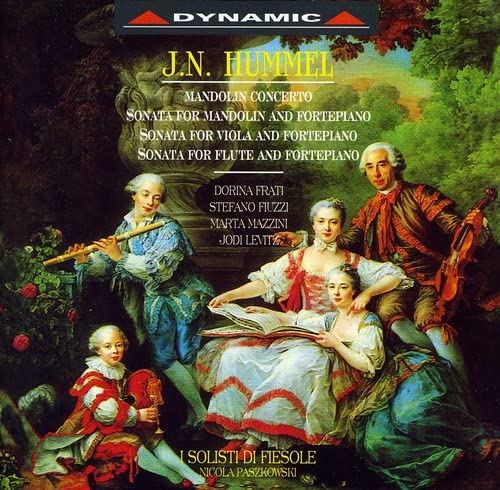 HUMMEL: Sonata for Mandolin and Fortepiano / Flute Sonata /