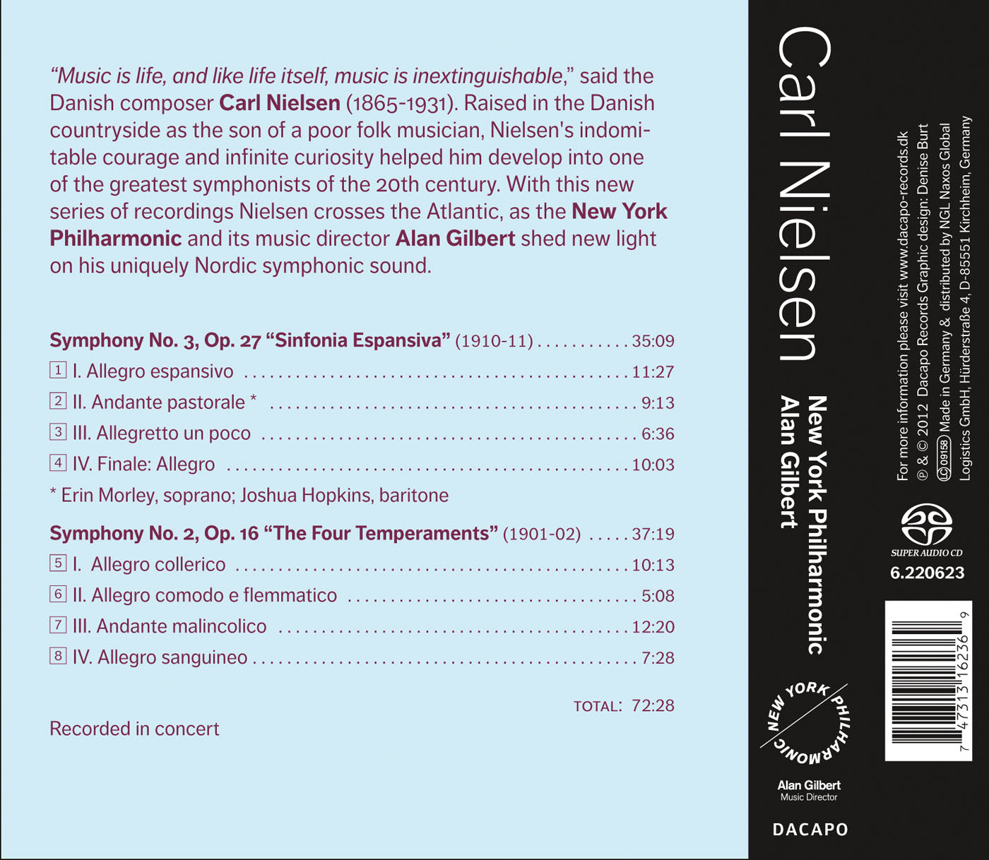 Nielsen: Symphonies 2 & 3