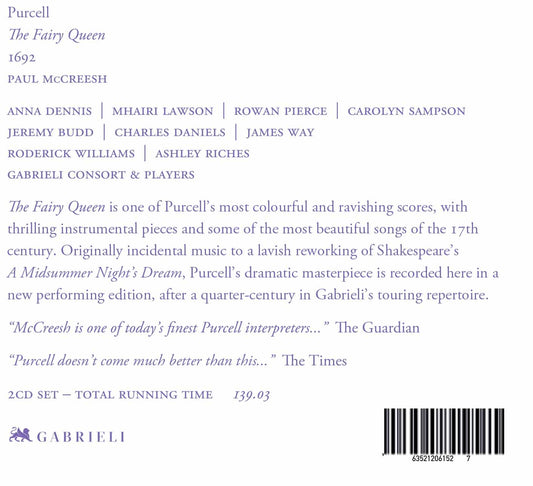Purcell: The Fairy Queen