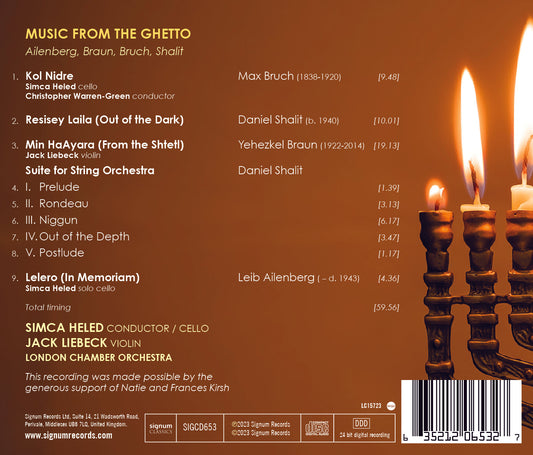 Music from the Ghetto / Simca Heled; London CO