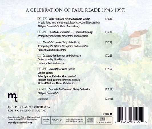A Celebration of Paul Reade / Philippa Davies; English CO
