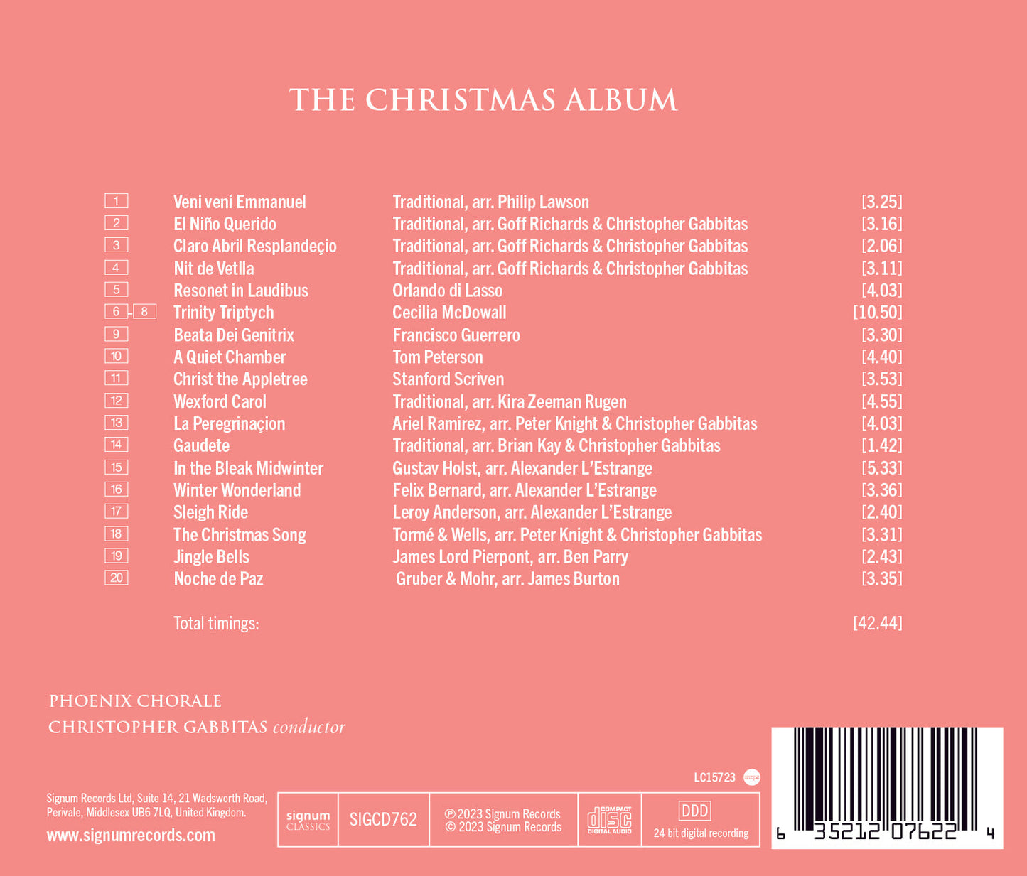 The Christmas Album / Phoenix Chorale