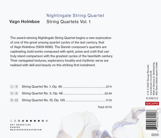 String Quartets, Vol. 1