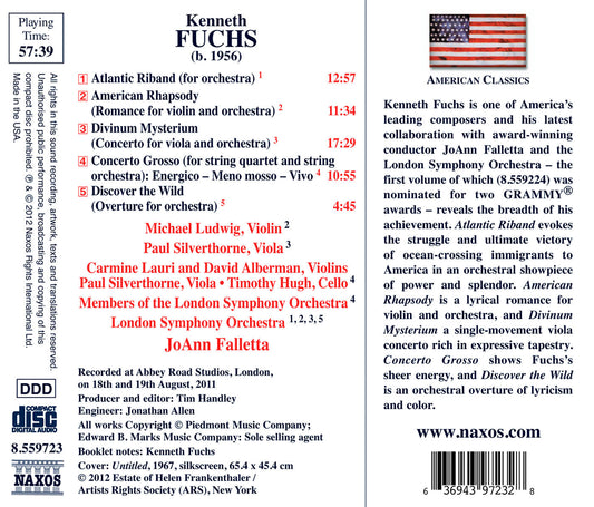 Fuchs: Atlantic Riband - American Rhapsody