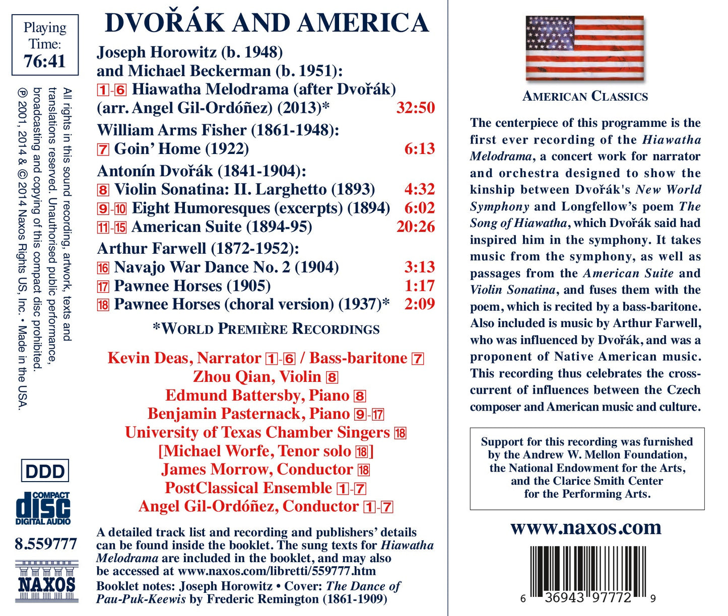 Dvorák & America