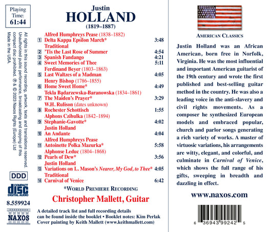 Holland: Guitar Works & Arrangements