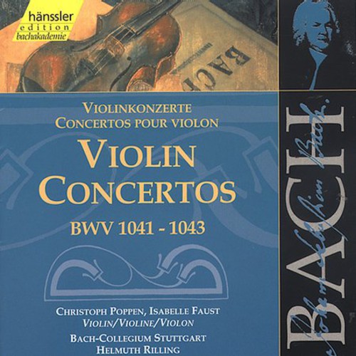 VIOLIN CONCERTOS BWV 1041-1043