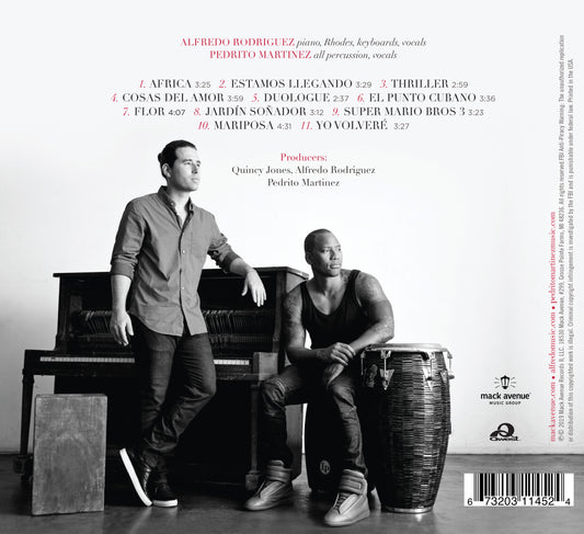 Duologue / Alfredo Rodríguez, Pedrito Martinez