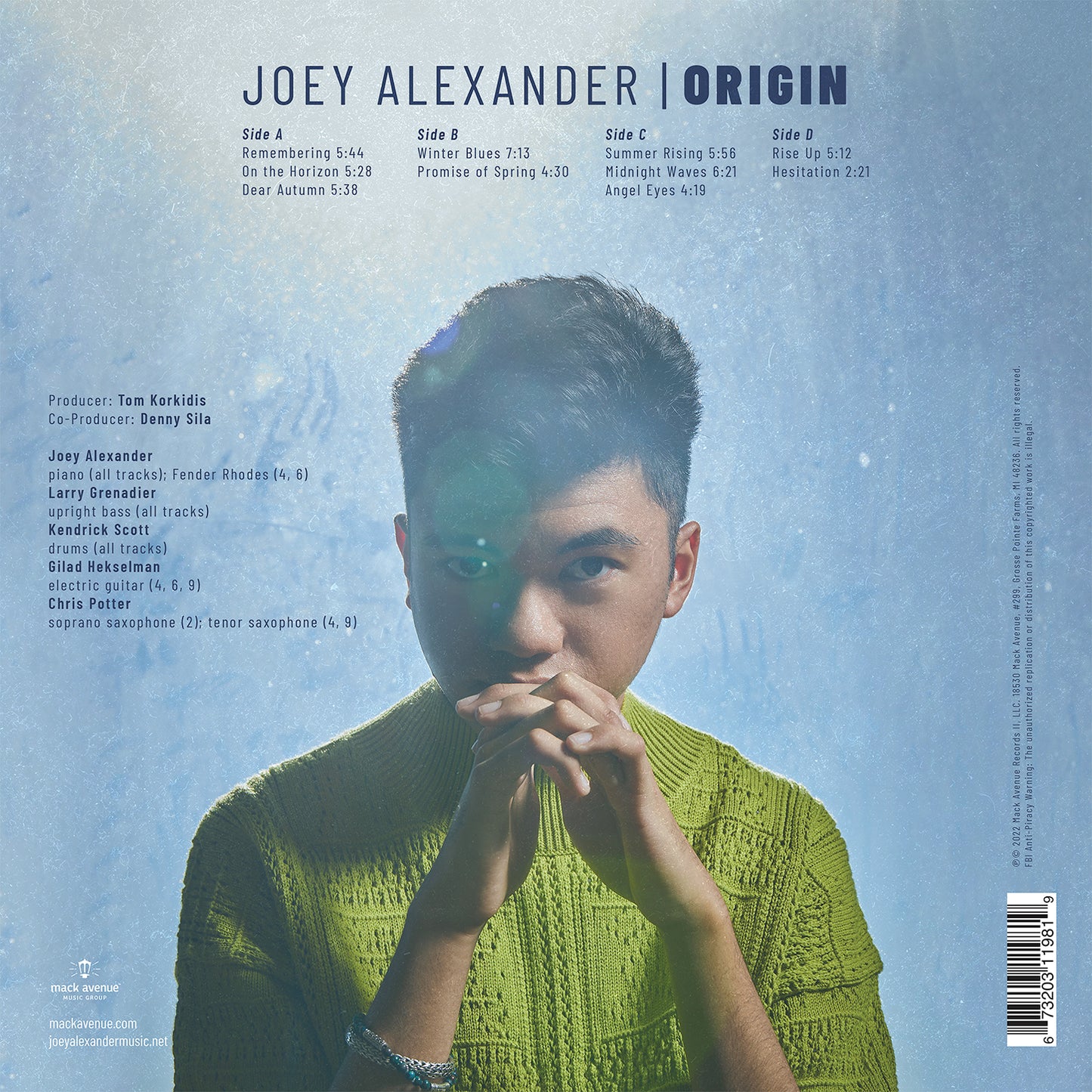 Alexander: Origin Joey Alexander