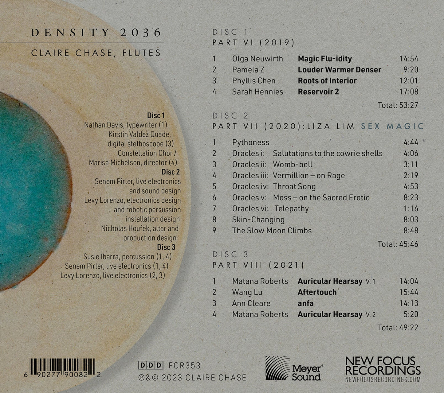 Density 2036 - Parts VI-VIII (2019-2021)