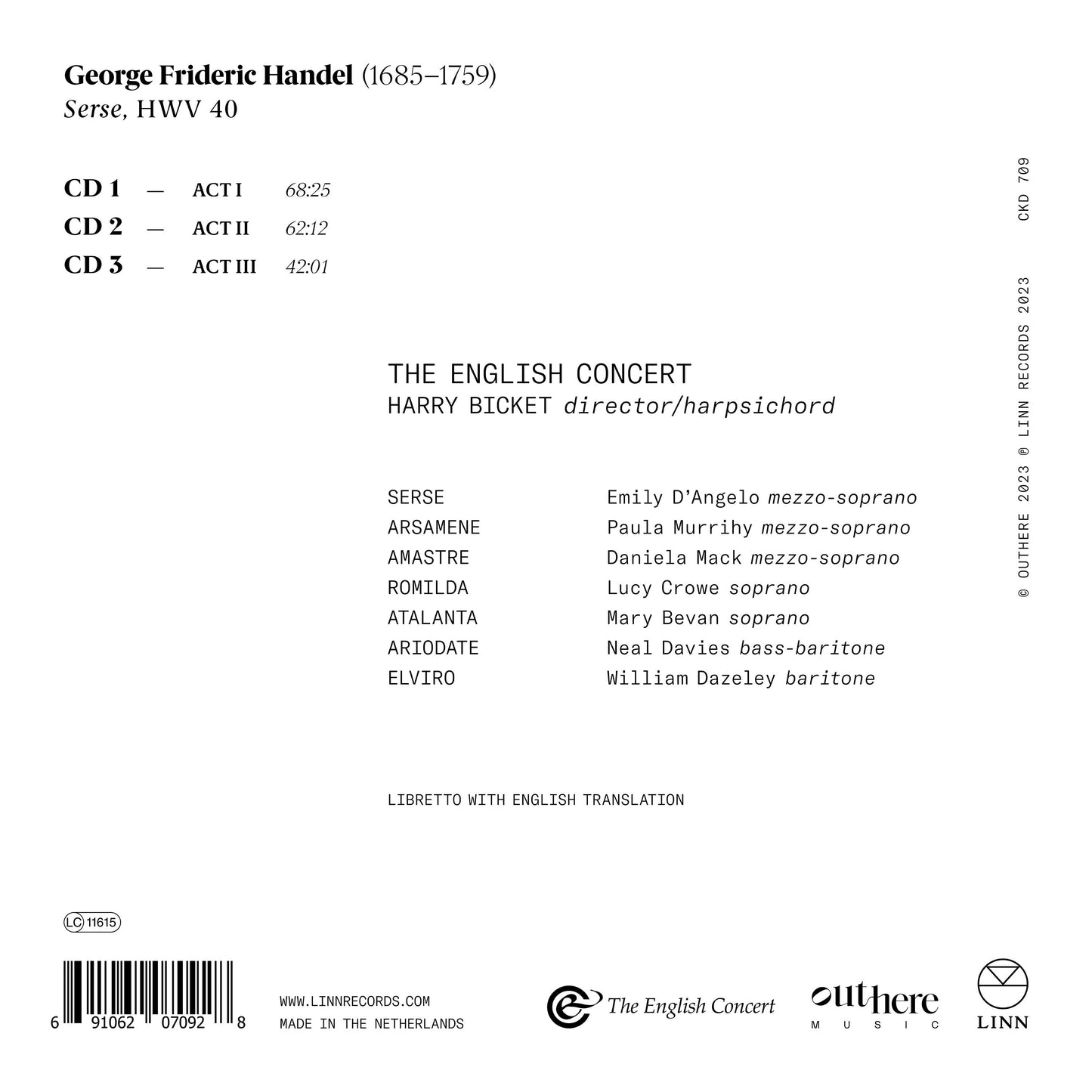 Handel: Serse