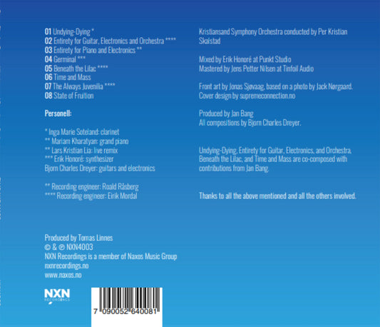 Bjørn Charles Dreyer: Time And Mass