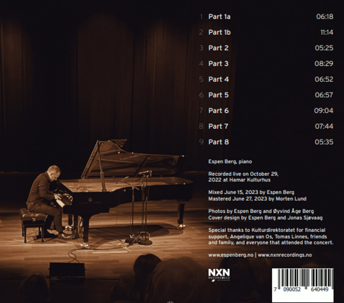 Berg: The Hamar Concert