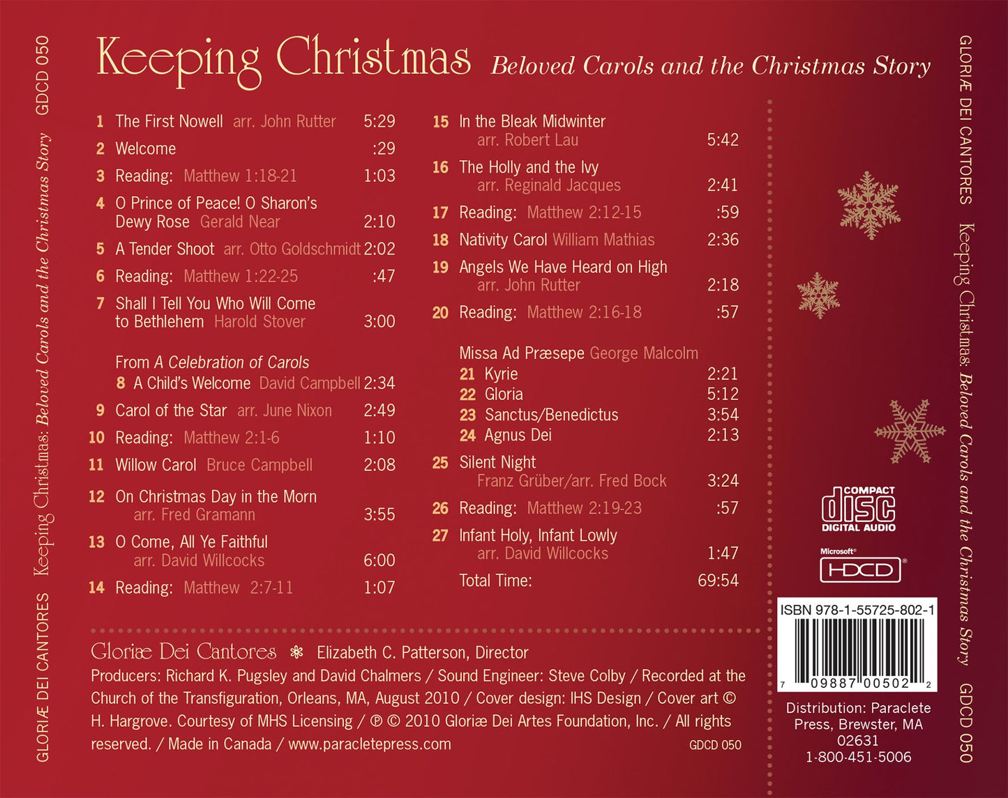 Keeping Christmas: Beloved Carols And The Christmas Story