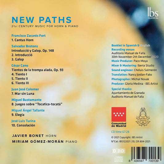 New Paths: 21st Century music for horn & piano
