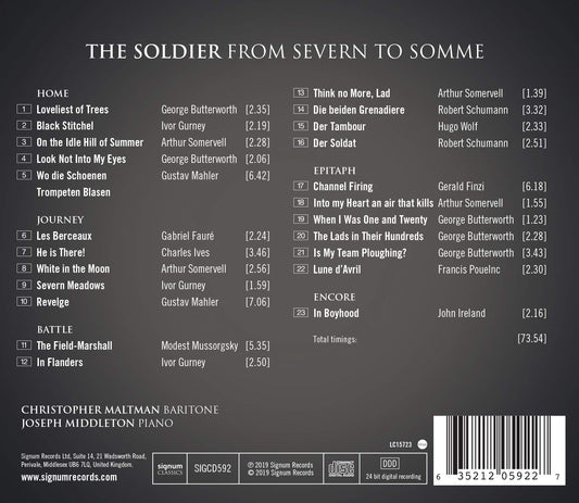 The Soldier: From Severn to Somme