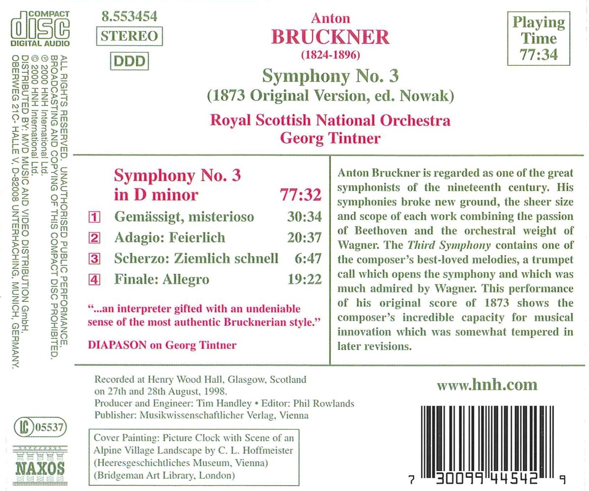 Bruckner: Symphony No. 3
