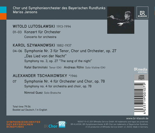 Lutoslawski - Szymanowski - A. Tschaikowsky