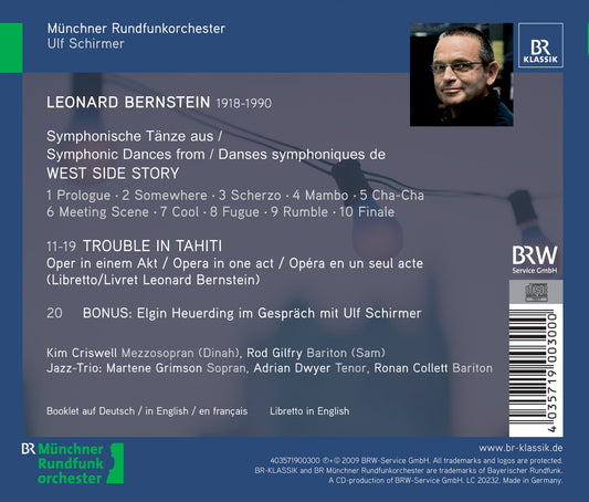 Bernstein L.: Symphonic Dances / Trouble in Tahiti