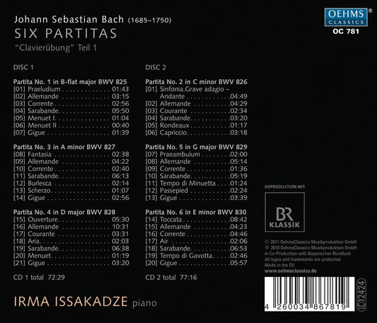 Bach: Six partitas