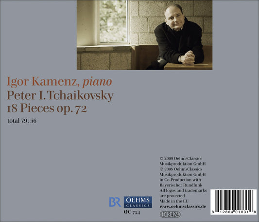 Tchaikovsky, P.I.: 18 Morceaux, Op. 72