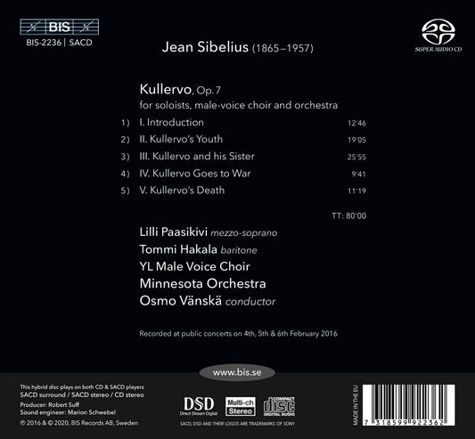 Sibelius: Kullervo