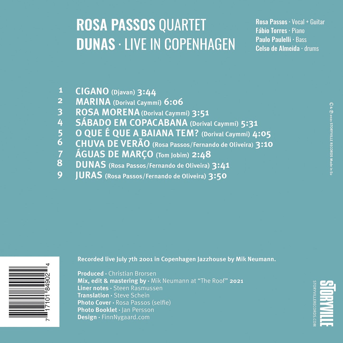 Dunas - Live In Copenhagen