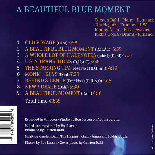 Dahl, Hagans, Aman & Uotila: A Beautiful Blue Moment