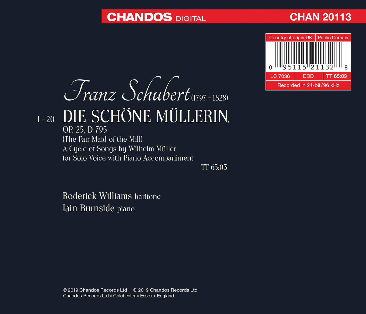 Schubert: Die schöne Müllerin