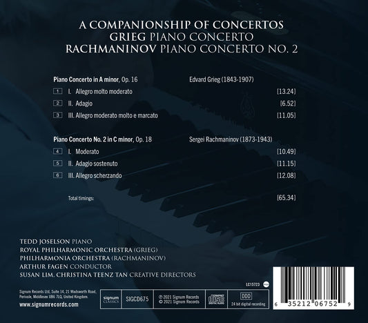 Tedd Joselson's Companionship of Concertos: Grieg: Piano Con