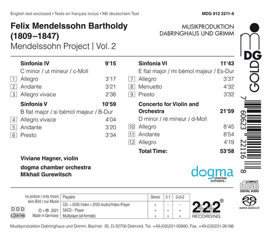 V2: MENDELSSOHN PROJECT